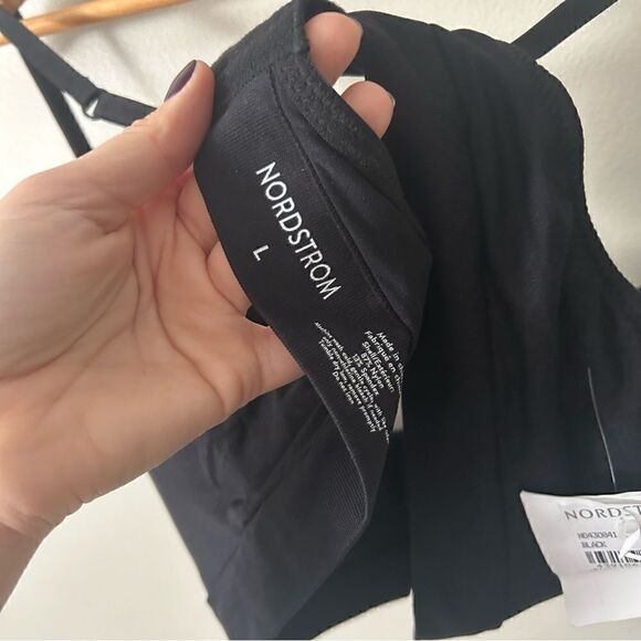 NWT Nordstrom Wire Free Padded  Seamless Bra L - Picture 5 of 6
